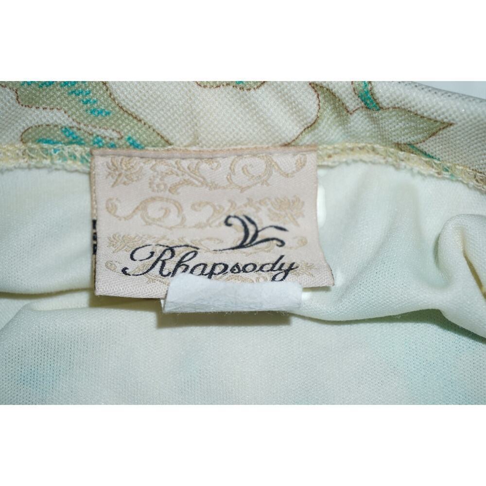 Rhapsody Floral Strapless Dress – Size S – Made in USA - Picture 7 of 10